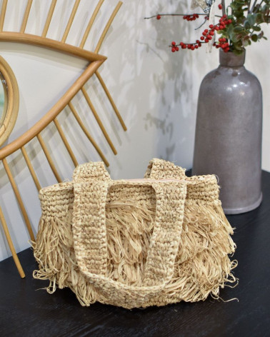 Handbag from raffia palm - 1