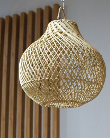 Lampshade from ratan, 30cm - 1