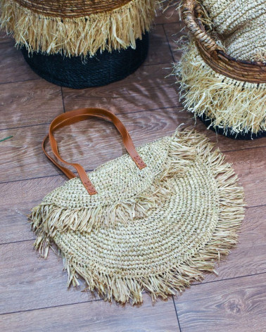 Handbag made from Raffia - 1