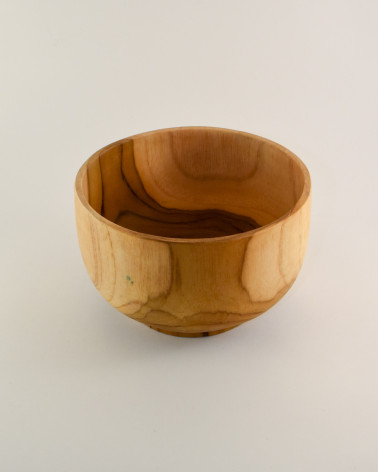 Teak wood bowl - 1